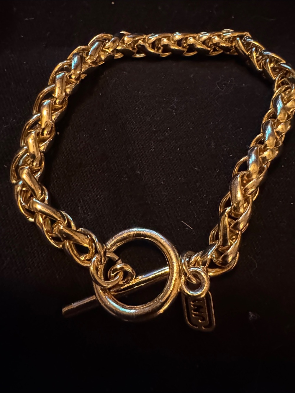 JNY Gold Toggle Chain Bracelet - Women's Fashion Jewelry
